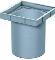 Trapo EasyFlow viršutinė dalis Aco 149x149 mm,, su Tile grotelėmis