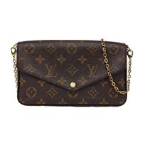 [Pre-Owned] Louis Vuitton Pochette FéLicie 'Brown Monogram Canvas' - Good #13YNG2B ONE SIZE