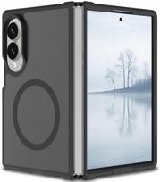 Matinis juodas dėklas Samsung Galaxy Z Fold 8 telefonui "Tech-Protect Magmat Magsafe"