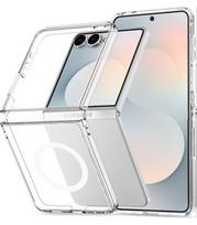 Skaidrus dėklas Samsung Galaxy Z Flip 8 telefonui "Tech-Protect Flexair Hybrid Magsafe"