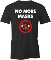 NO MORE MASKS TShirt Tee Short-Sleeved Cotton PANDEMIC CLOTHING S1BSA600 S