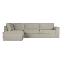 Kampinė sofa smėlio spalvos (su kairiuoju kampu) Freddie – WOOOD