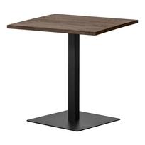Valgomojo stalas su ąžuolo masyvo stalviršiu 80x80 cm Tablo – WOOOD