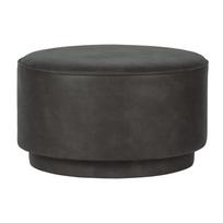Antracito pilkos spalvos pufas, ø 60 cm