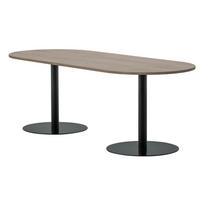 Valgomojo stalas su ąžuolo masyvo stalviršiu 90x220 cm Tablo – WOOOD