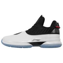 Li Ning WOW 7 Way Of Wade 7 Announcement Abrasion Resistant Breathable Low top Basketball Shoes Mens Black White ABAN079-1 41.5 balta/juoda