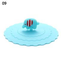 New Cap Tea Coffee Lids Leakproof Suction Cup Cover Silicone Cup Cover Dustproof 9
