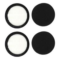 2/4pcs Filter Kit For Laresar For Elite 3 / For WLUPEL KBHO15 Vacuum Cleaner Replacement Parts Washable And Reusable Filter black
