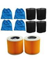1 Set For KARCHER MV1 MV2 WD1 WD2 WD3 HEPA Filter And Textile Filter Bag Vacuum Cleaner Accessories Replacement Parts China Mainland