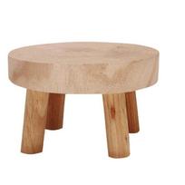 Flower Succulent Display Garden Wooden Stool Flower Pot Holder Plant Stand Shelf Flower Pot Base S