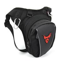 Motorcycle Fanny Pack Chest Waist Bag Waterproof Drop Leg Bag Adjustable Belt Universal Tools Storage Multi-functional Thigh Bag MC-0105-RD