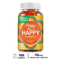 Pslalae - Vitaminas D ir Šafrano Ekstraktas Gumyčiai - Emocinė Gerovė 100*1