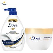 Dove Deeply Nourishing Shower & Body Lotion Set