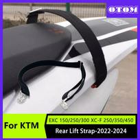 OTOM Motorcycle Rear Lift Strap Adjustable Motocross Rescue Belt Cushion Seat Pull Sling For KTM 2023-2024 SX-F XCF EXC KEWS K23 Rear Lift Strap K23