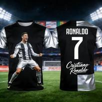 Adults Kids AI Ronaldo #7 Fan Football Jersey 2026 Breathable Comfort Summer Training Soccer Tee XS