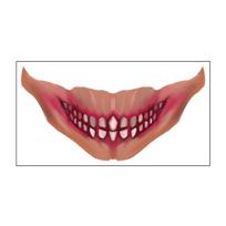 Waterproof Zombie Cosplay Props Long-lasting Bloody Makeup Tattoo Sticker  Festival Carnival Style 3
