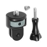 Tripods Compatible Aluminum Camera Screw Adapters Secure Locking Mechanism Multiple Angle Shoots Support For Action Cameras