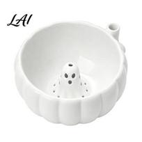 Ghost Face Berry Bowl Halloween Swirl Bowl Center Wash with 360 Degree Rotating Vortex PLA Candy Spin Function Fruit Strainer Basket for Snacks And balta