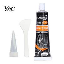 Professional Grade Tire Sealant 30/50ml Repair Glue High Temperature Resistant Waterproof Sidewall Quick Adhesive Kit Rubber Cement for Motorcycle Car 30ML