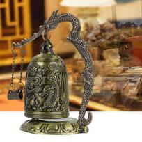 Alloy Buddhist Bell Ornament Lotus Feng Shui Bell Decorative Bells Desk Ornament  Meditation Space