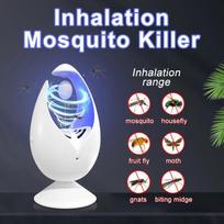 Indoor Fly Trap Mosquito Catcher & Killer with Strong Suction Fan Mosquito Killer Trap for Fly Mosquito Gnat Insect Moth Bug 5-white
