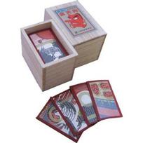 Oishi Tengu-do Hanafuda Echigo Hana Akai Ura