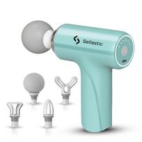 SELLASTIC Forge Massage Gun | Body Massager for Pain Relief | Massage Gun for Back Leg & Full Body | 4 Specialized Heads For Full Body Pain Relief