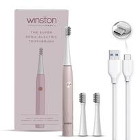 Winston Rechargeable Super Sonic Electric Toothbrush High-frequency Vibration 3-Cleaning Modes with upto 30 Day -IPX7 Waterproof
