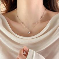Seashell Locket Pendant Necklace for Women One Size kava