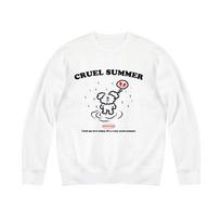 Awesome Us Sad Puppy Getting Rained On Sweat Shirts_4 Color Black/Xxl