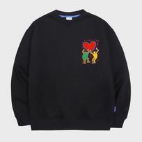 One Hundred Percent Ohp X Dk.Joon Keith Haring Fleece-Lined Sweatshirt Beige/Xl