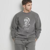 One Hundred Percent Ohp X Yangcaso Hermann Hesse Fleece-Lined Sweatshirt Beige/2Xl
