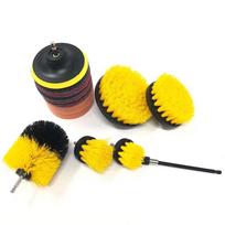 Zhenda Drill Cleaning Brush All Purpose Cleaner Scrubbing for Household Cleaning 2''/3.5"/4''/5'' geltona