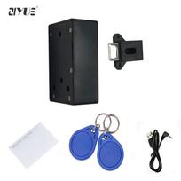 Hidden Smart Card Rfid Cabinet Lock Locker Door Magnetic Locks for Cabinets Suppliers (Black,Wood Door&Plastic&Door Lock) juoda