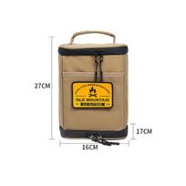 OLD MOUNTAIN Multifunctional Camping Cookware Stove Carry Bag Outdoor Camping Gear Organizer for Backpacking Travel
