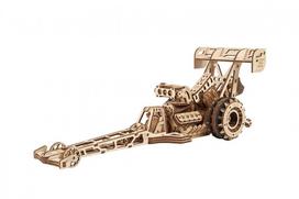 Puzzle 3d drewniane top fuel dragster ugears
