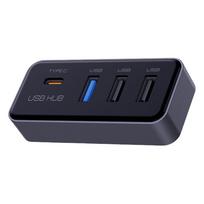 4-in-1 Multi Port Glove Box USB Hub Expansion Dock USB Adapter for for for for TESLA Model 3 Model Y Car Accessories as show
