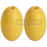 18-53'' Sea Drogue Anchor Float Marine Kayak Drift Rowing Boat Fishing Brake Lifeboat Anchor Yacht Traction Rope Buoy Ball Yellow ball S
