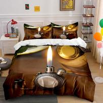 Vintage metallic lighter design. Bedding sets Duvet cover sets Duvet covers Pillowcases(1*Duvet Cover 2*Pillowcases without duvet insert) 135x200cm