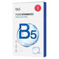 Dr.G Pure Vitamin B5 Moisturizing Mask Hydrating & Barrier Care Sheet Mask 5 Sheets