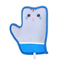 Portable  Pet Hair Removal Brush Gloves Static Hair Cleaning Supplies for Cats Dogs New Tools for Easy Cleaning (as the picture,22*28cm)