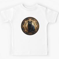 Cat Noir #2234 | Black Cat Kids T-Shirt 110
