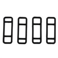 Silicone Bandage Bicycle Light Bandage Silicone Straps Mount Bike Light Mount Cycling Elastic Strap A