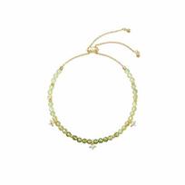 Lola Rose Bracelet Heliocentric series, adjustable tail chain, planet embellishment, fashionable, luxurious and elegant, copper alloy LR80934F auksas