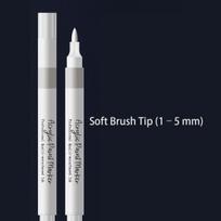 White Paint Pen Waterproof Permanent Acrylic Marker for Art Drawing, Hand Lettering, Scrapbook, Office School Supply  1set