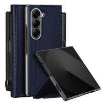 Latest for Samsung Galaxy Z Fold7 5G Protection Cover Anti-Scratch New Design Shockproof Phone Case with with Pen Slot for Samsung Galaxy Z Fold7 5G mėlyna
