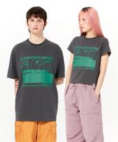 The Vinyl House Greenhouse Tee Charcoal (Vh2Dsut518A) Charcoal/S