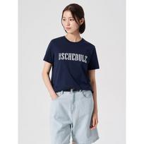 8Seconds Supima Lettering Short Sleeve T-Shirt Navy (324742Ly1R) Navy/L