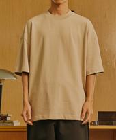 Dirt Daily Supima Heavy Weight Tee (Beige) L
