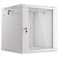 Lanberg Sieninis stovas WF01-6612-10S, 600x600mm, 12U, max. 60kg, IP20, stiklinės durys, 4 vertikalios bėgeliai